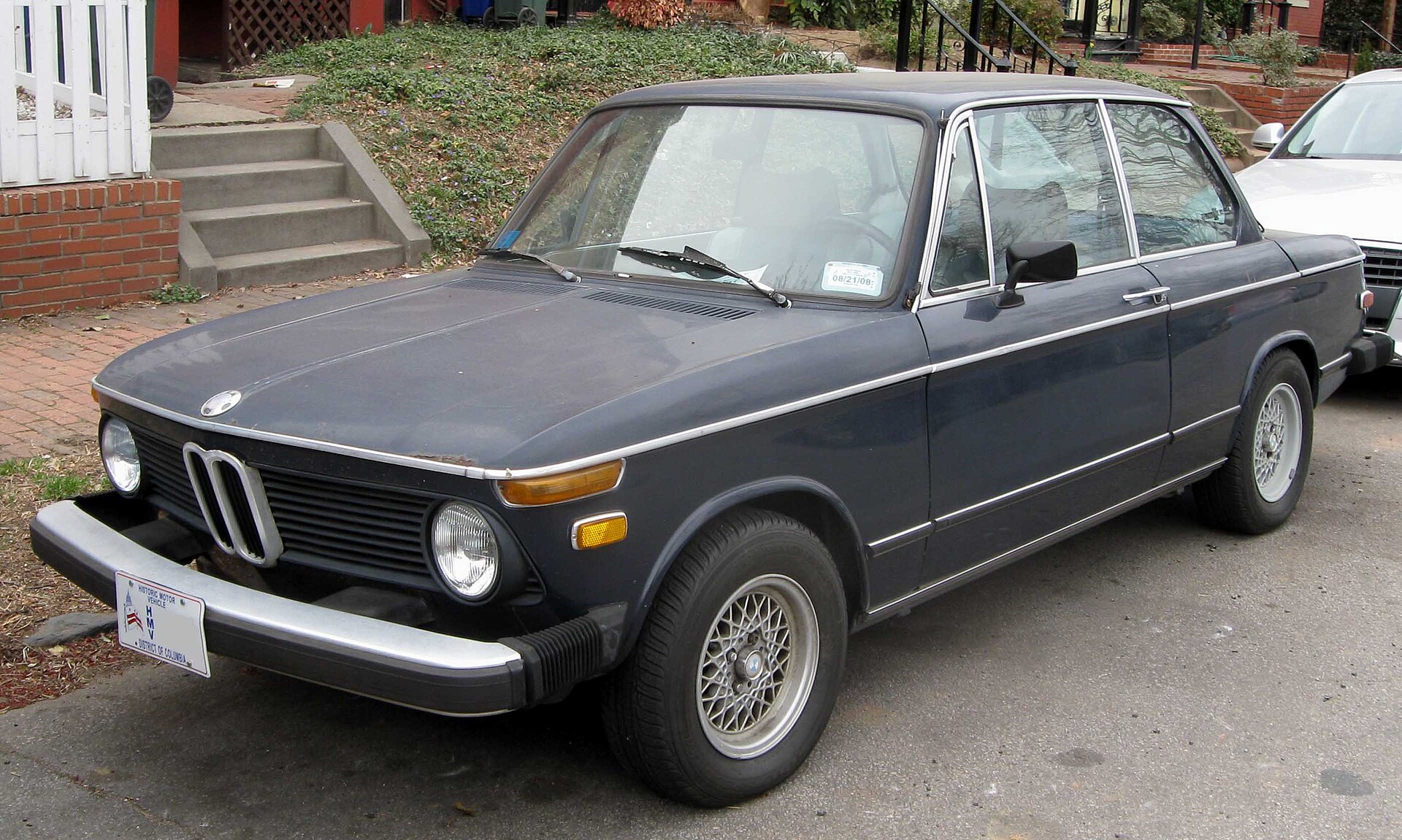 02 Series 1602–2002 Two-door Sedan in a real licensed photograph