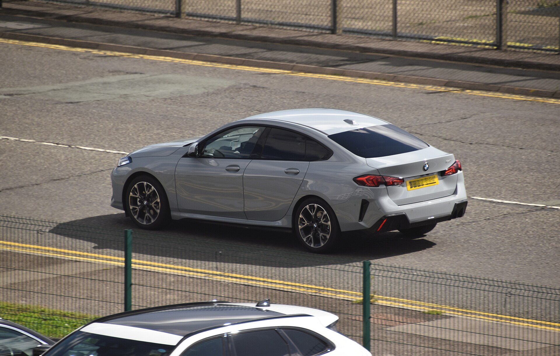 2 Series F74 Gran Coupe in a real licensed photograph
