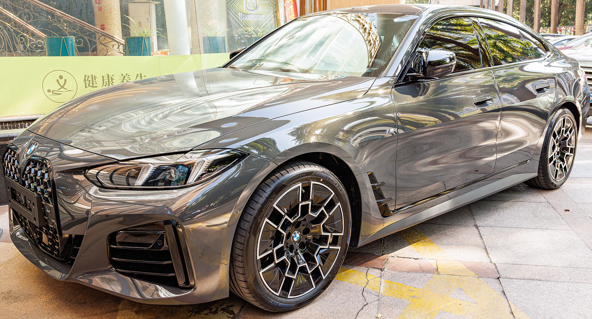 4 Series G26 Gran Coupe in a real licensed photograph