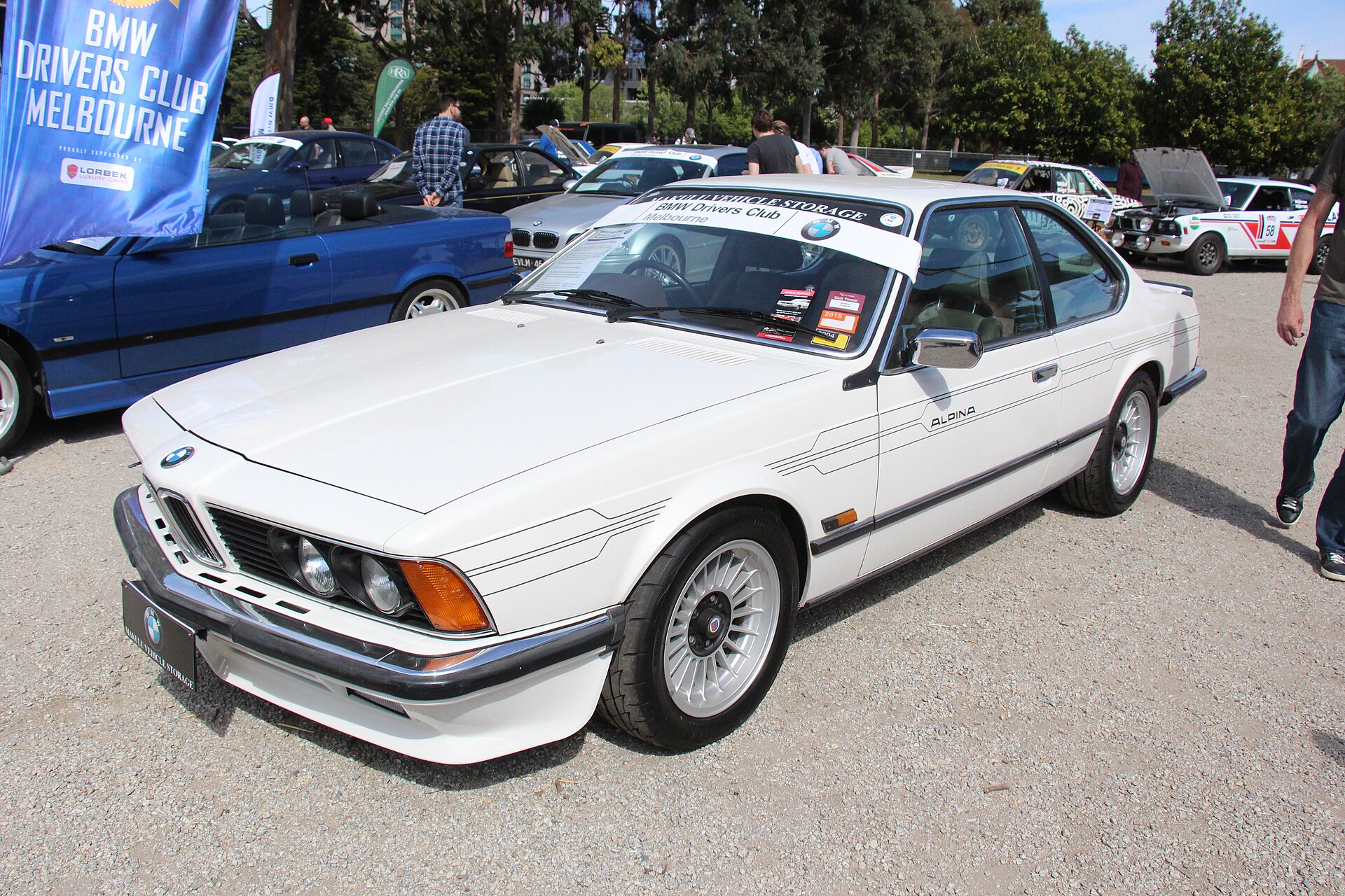 6 Series E24 Coupe in a real licensed photograph