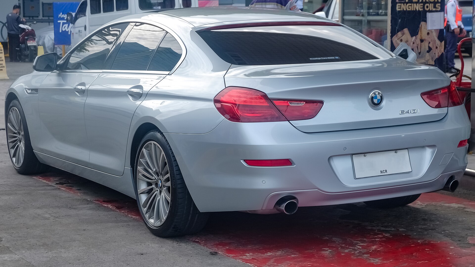 Gran Coupe BMW F06 на реальной лицензированной фотографии