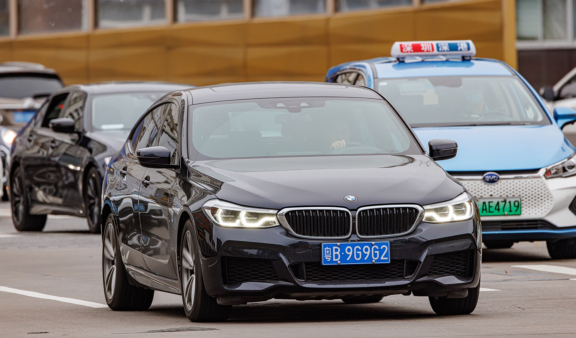 6 Series G32 Gran Turismo in a real licensed photograph