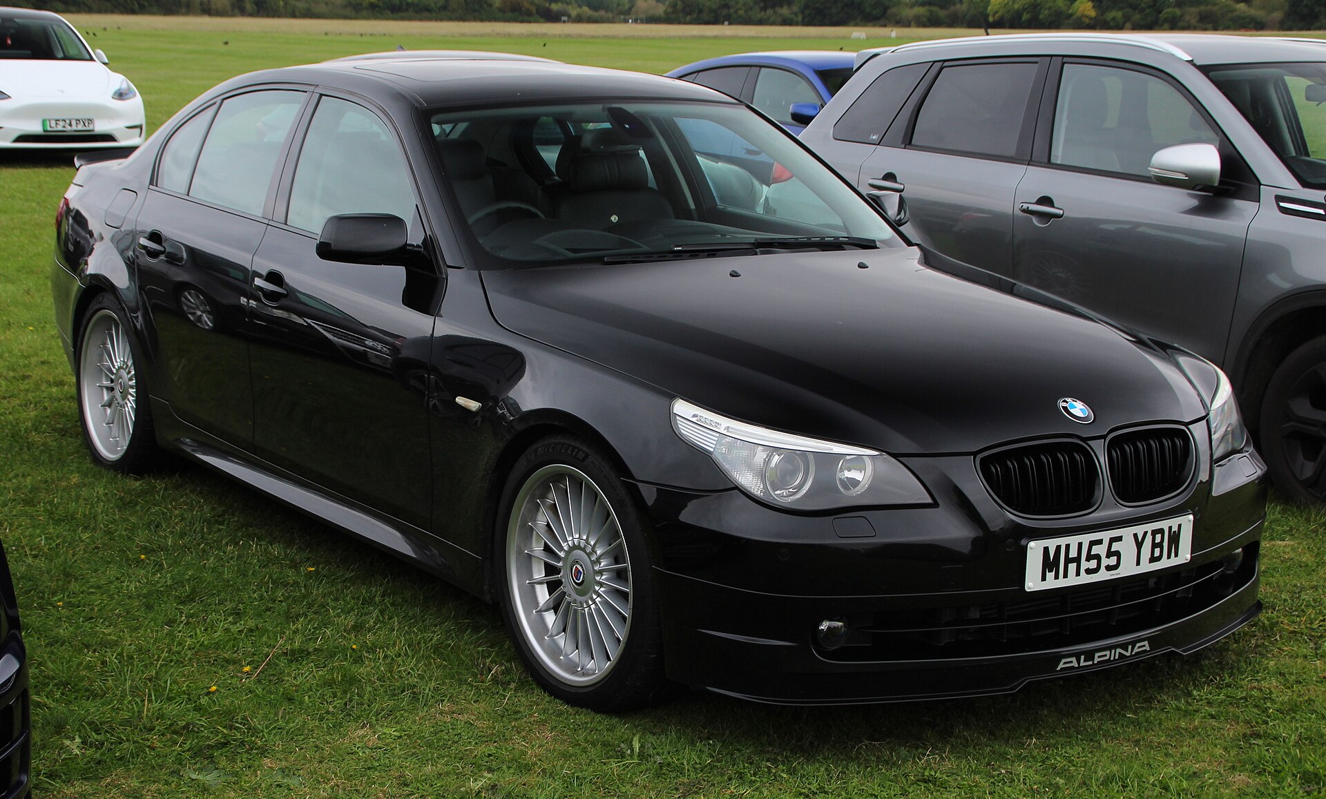 B5 / B10 / D5 ALPINA B5 E60 Sedan Sedan in a real licensed photograph