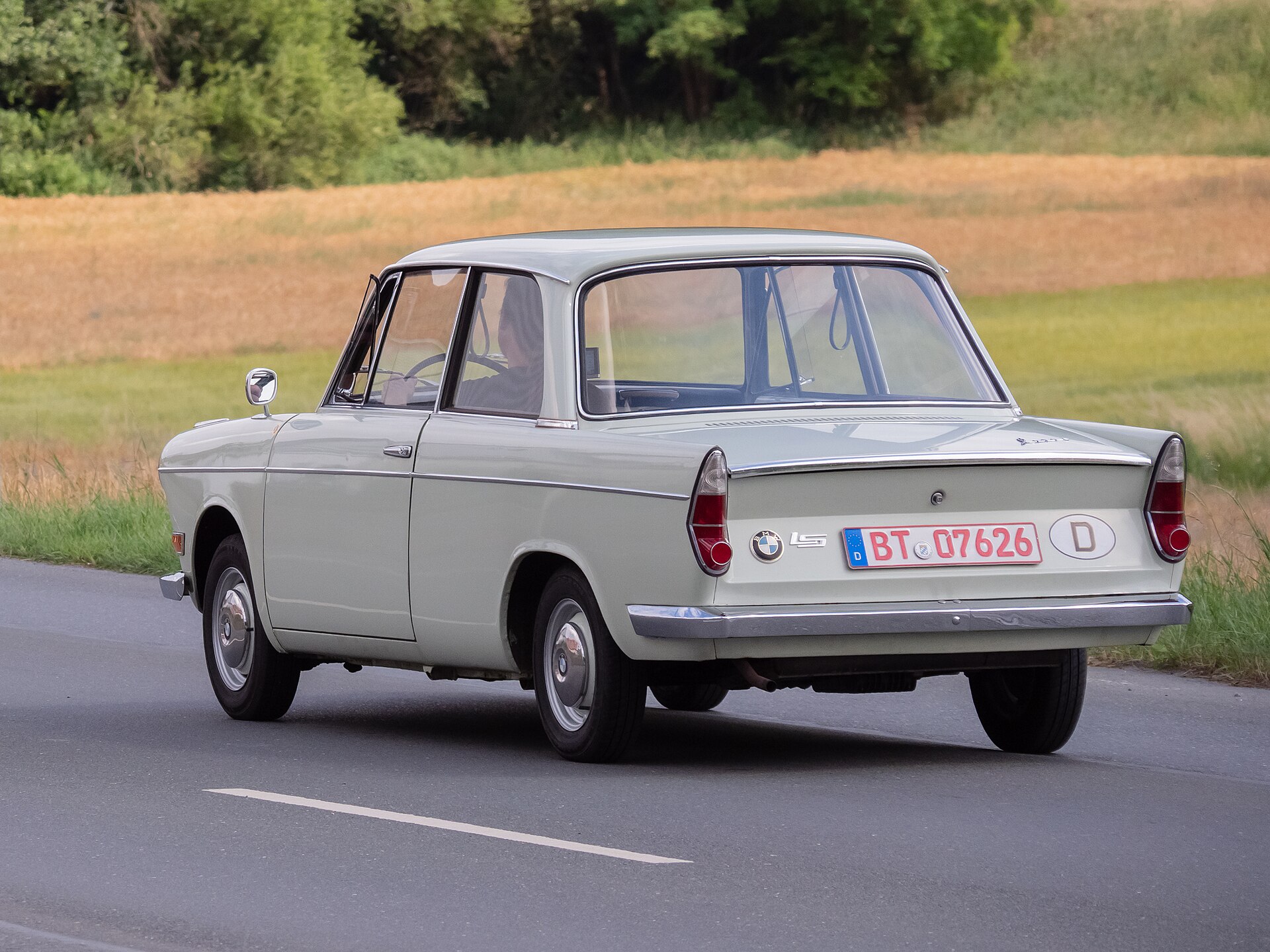 700 700 Sedan in a real licensed photograph