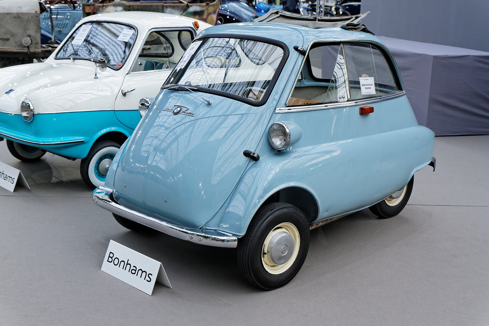 Isetta Isetta Microcar in a real licensed photograph