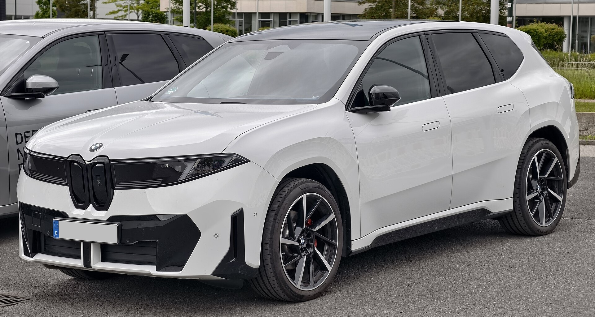 iX3 NA5 Sports Activity Vehicle in a real licensed photograph