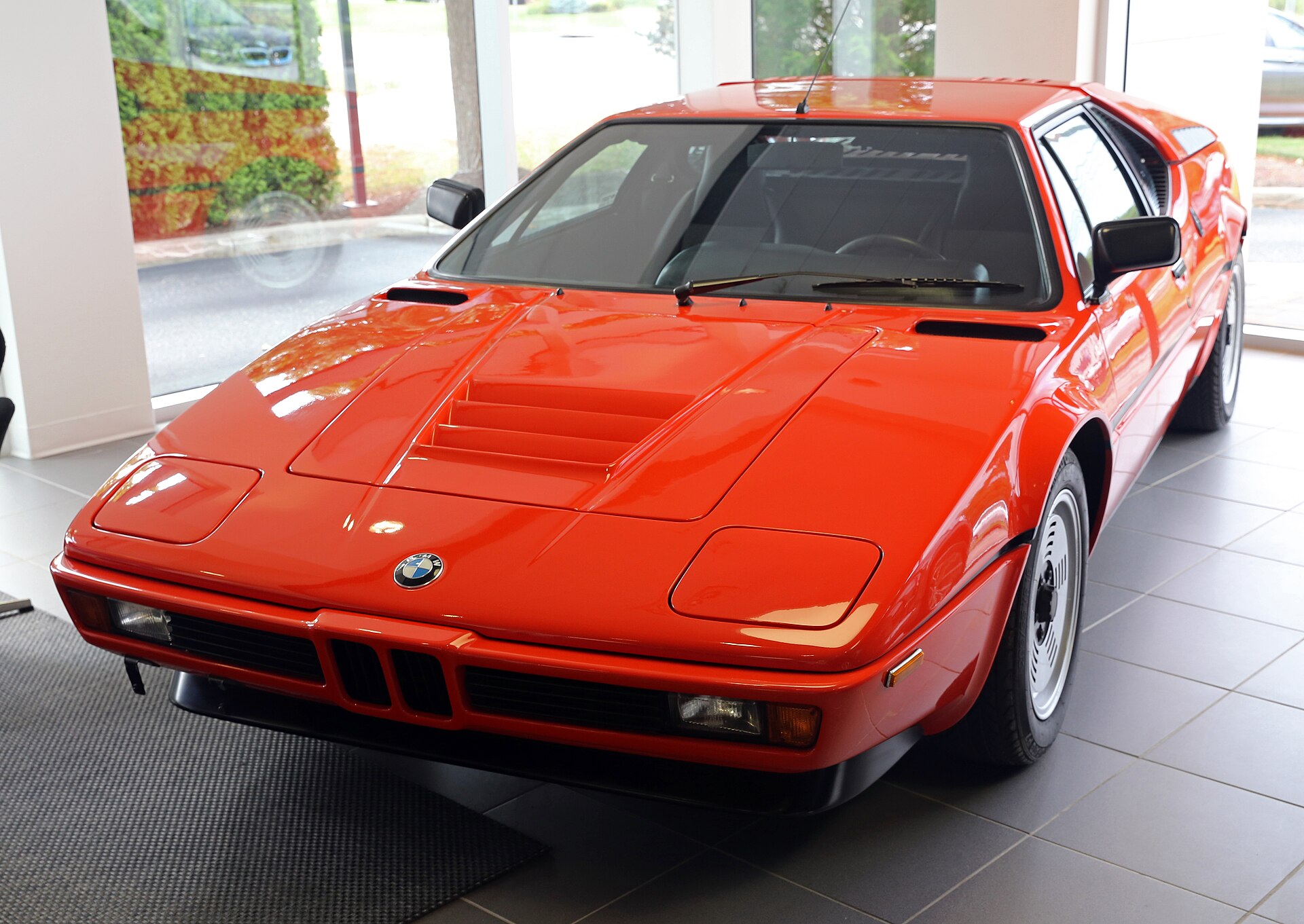 M1 E26 Sports Car in a real licensed photograph