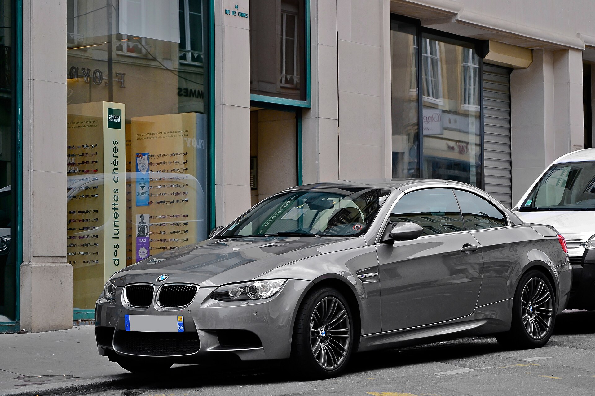 M3 E93 Cabriolet in a real licensed photograph
