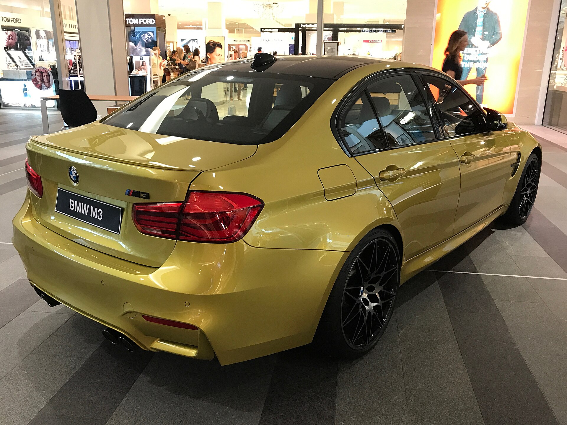 M3 F80 Sedan in a real licensed photograph
