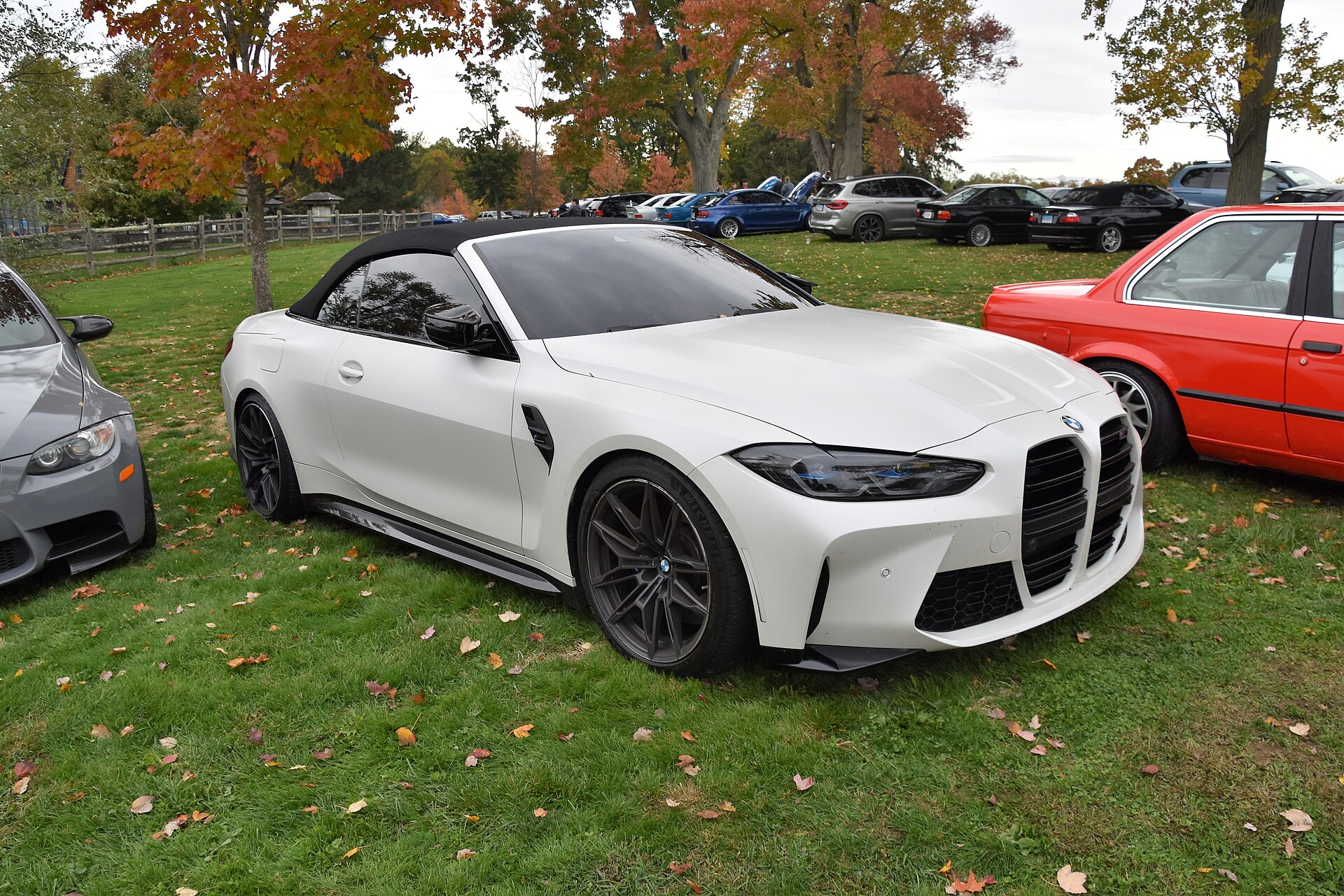 M4 G83 Cabriolet in a real licensed photograph