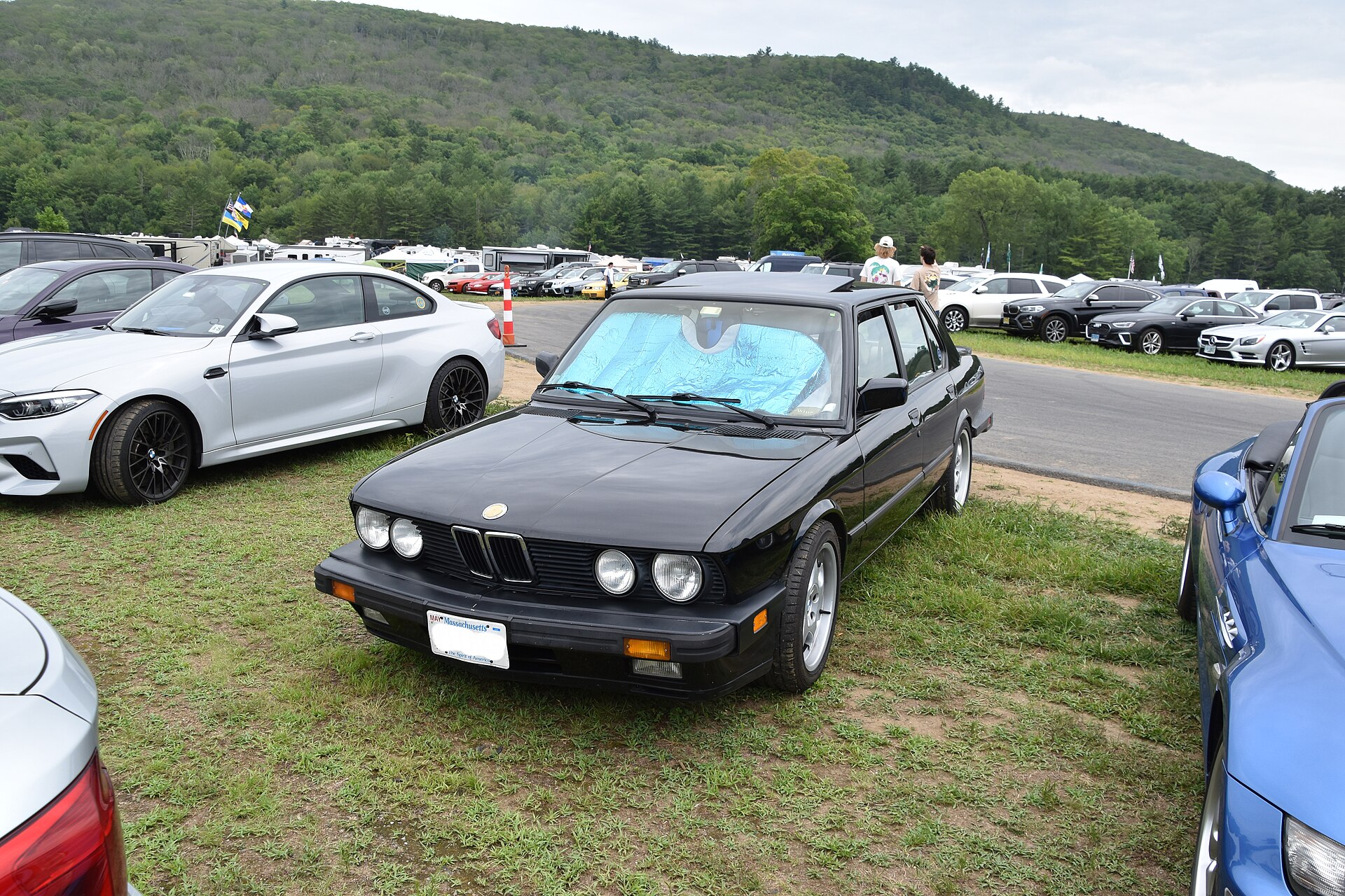 M5 E28 Sedan in a real licensed photograph