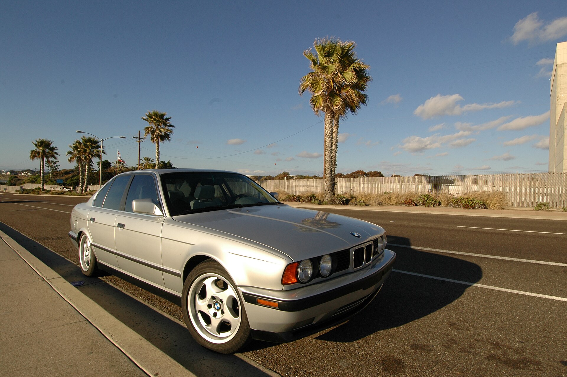 M5 E34 Sedan in a real licensed photograph