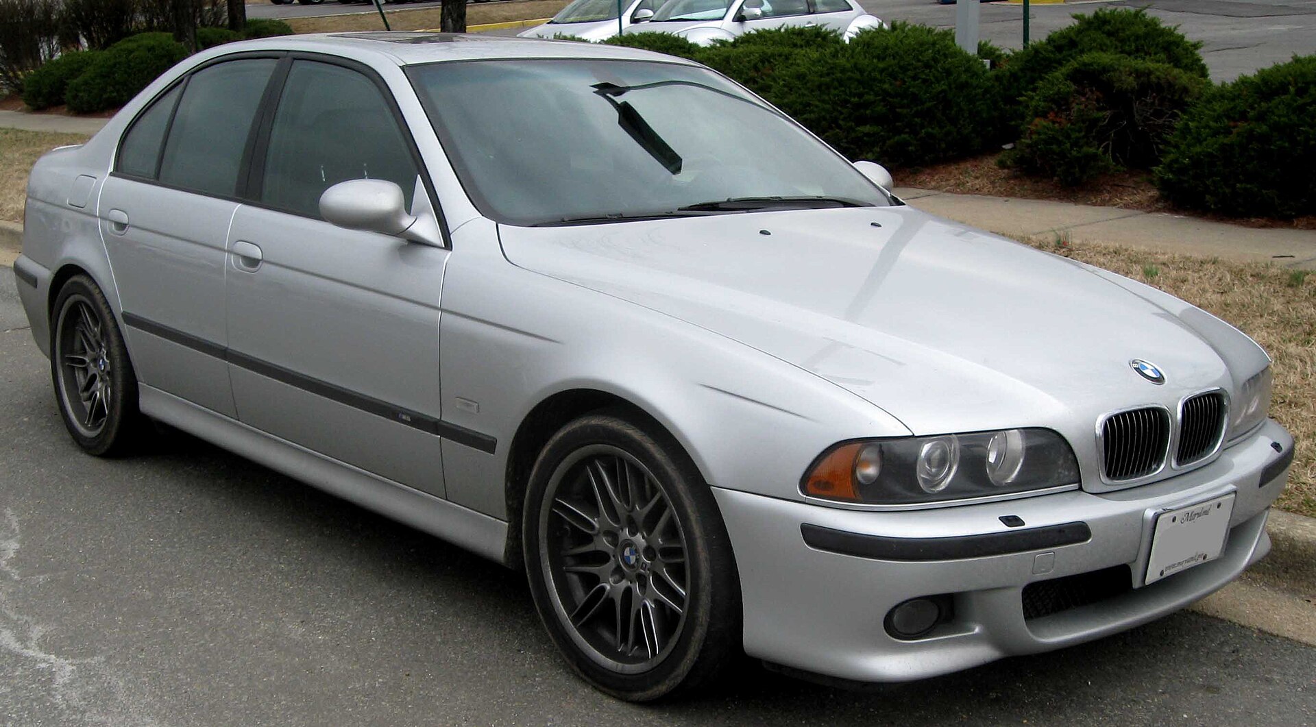 M5 E39 Sedan in a real licensed photograph