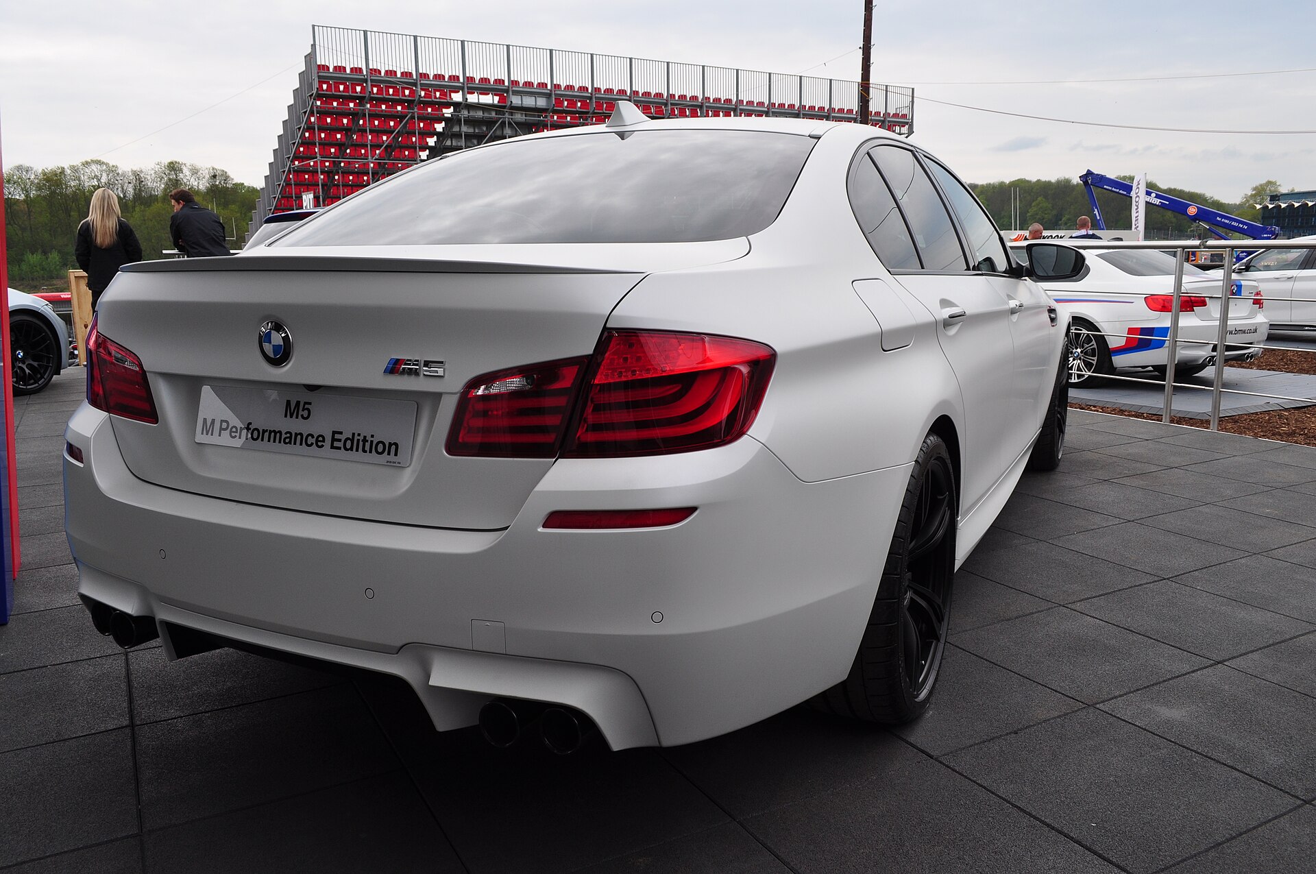 M5 F10 Sedan in a real licensed photograph
