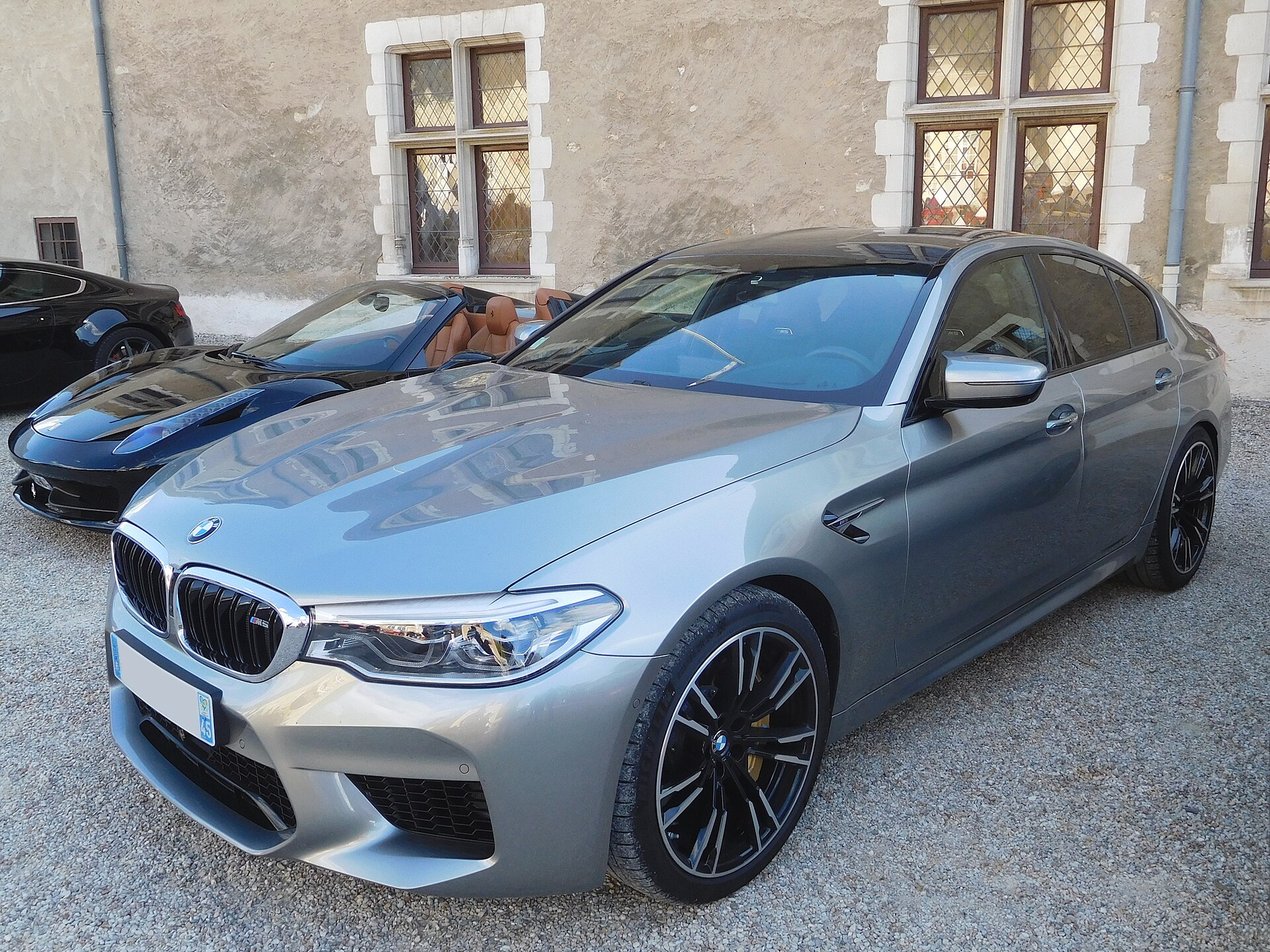 M5 F90 Sedan in a real licensed photograph
