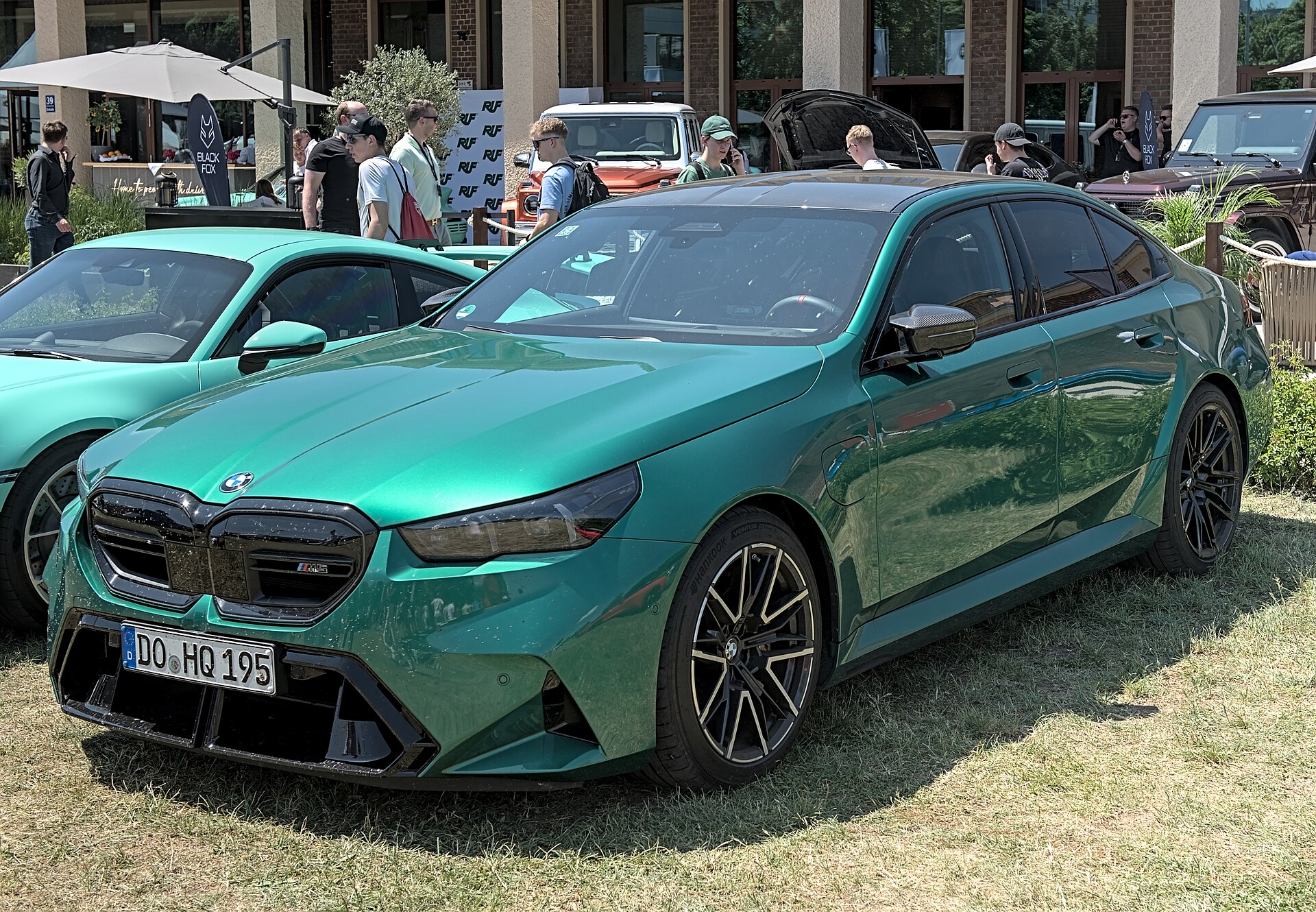 M5 G90 Sedan in a real licensed photograph