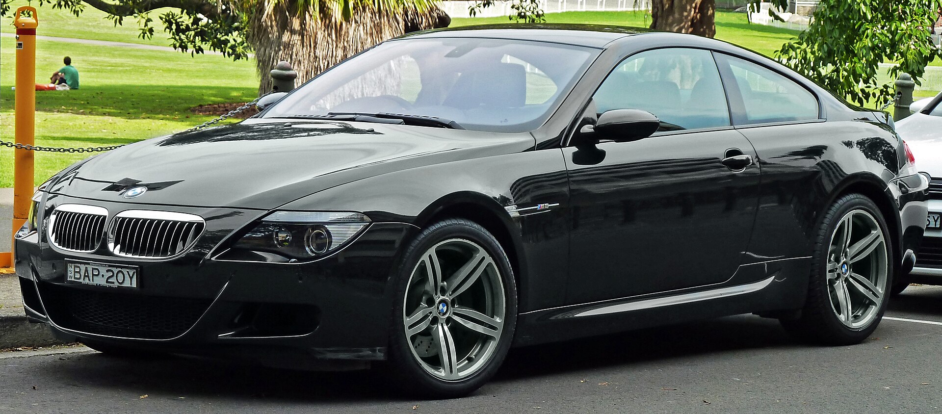 M6 E63 Coupe in a real licensed photograph