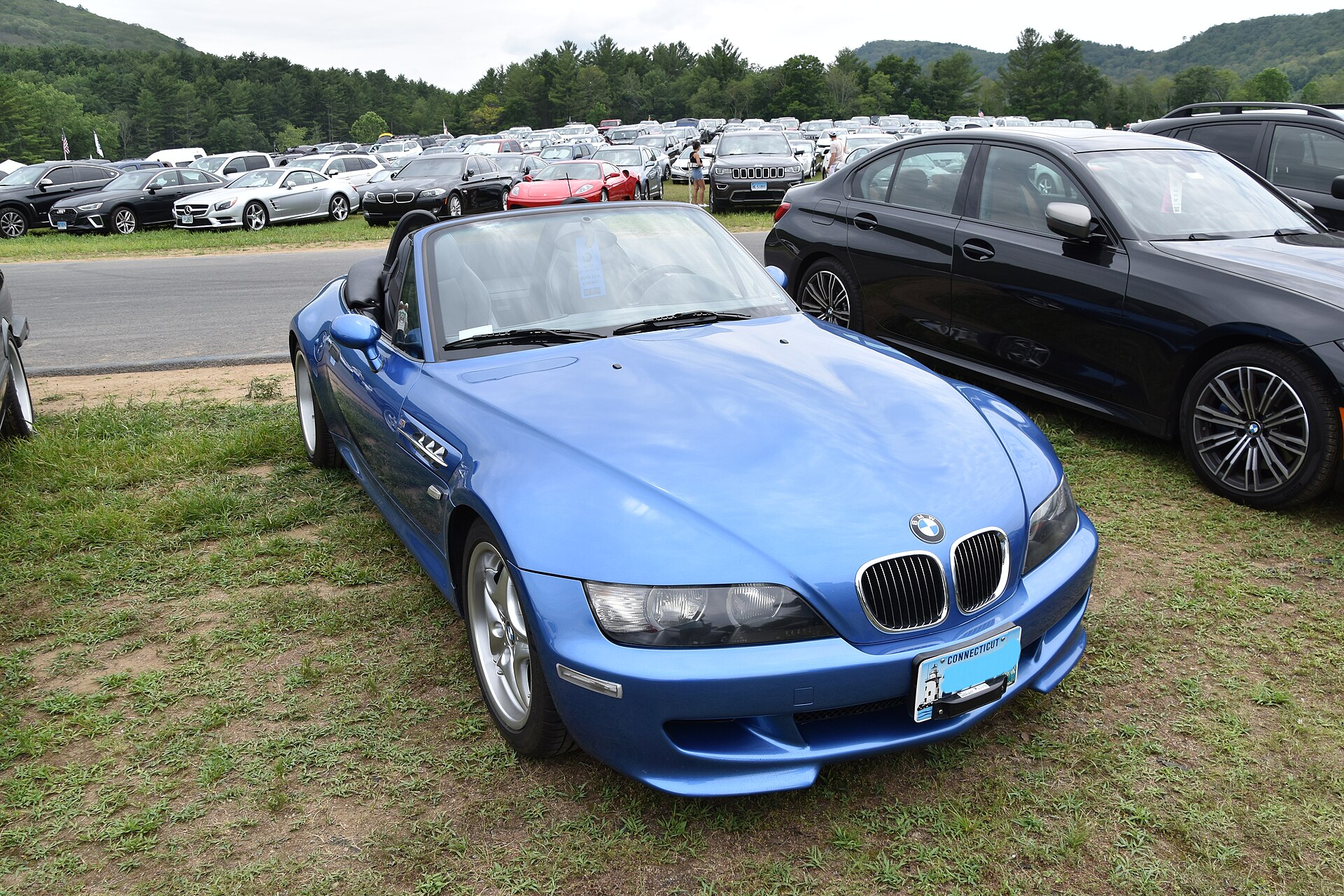 Z3 E36/7 Roadster in a real licensed photograph